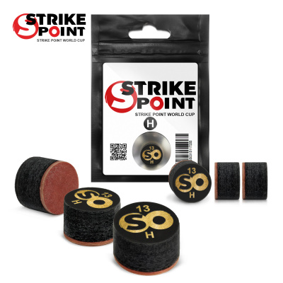 Наклейка для кия 13мм STRIKE POINT World CUP H, с фиброй